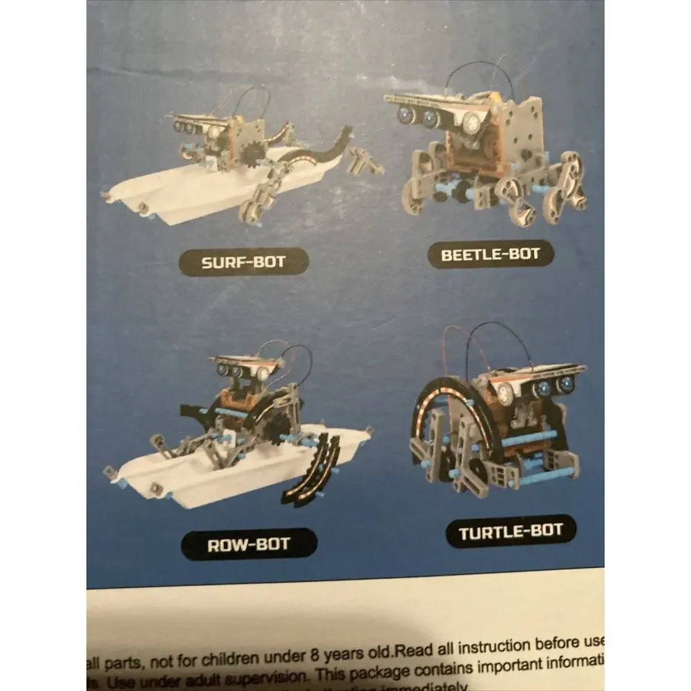 IR‎ Ciro Solar Robot Creation Kit NEW Stem 12 in 1 Science Educational Learning